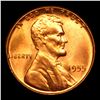 Image 2 : 1955-p Lincoln Cent 1c Grades GEM++ Unc RD