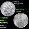 Image 1 : 1899-o Morgan Dollar $1 Grades Select Unc