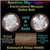 Image 1 : ***Auction Highlight*** 1879 & CC Uncirculated Morgan Dollar Shotgun Roll (fc)
