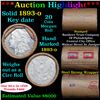 Image 1 : ***Auction Highlight*** Full solid date 1893-o Morgan silver $1 roll, 20 coins (fc)