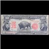 Image 2 : ***Auction Highlight*** The Famous Ten-Dollar "Bison Note" of 1901 $10 Grades vf+ (fc)