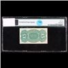 Image 3 : ***Auction Highlight*** 1870's US Fractional Currency 15¢ Fourth Issue Fr-1271 Graded cu66 EPQ By PM