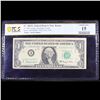 Image 2 : PCGS 1963A $1 FRN Boston, MA "Radar" Serial Number 69400496 Graded f15 By PCGS