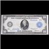 Image 2 : 1914 $10 Large Size Blue Seal Federal Reserve Note 10-J KA missouri Fr-934  Grades vf+