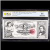 Image 2 : PCGS 1891 $1000 Bureau of Engraving & Printing Silver Certificate Graded cuu67 PPQ By PCGS