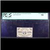 Image 2 : PCGS 1865 US Fractional Currency 3c Third Issue fr-1226 Washingon Light Background Graded au58 By PC
