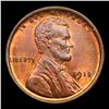 Image 2 : 1918-p Lincoln Cent 1c Grades Choice Unc RB