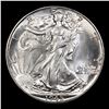 Image 2 : 1945-p Walking Liberty Half Dollar 50c Grades GEM Unc
