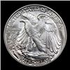 Image 3 : 1945-p Walking Liberty Half Dollar 50c Grades GEM Unc