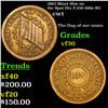 Image 1 : 1863 Shoot Him on the Spot Dix F-210-408a R3 Civil War Token 1c Grades vf++