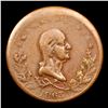 Image 2 : 1863 Washington F-119-398a Civil War Token 1c Grades vg, very good