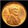 Image 2 : 1909-p Lincoln Cent 1c Grades GEM+ Unc RB