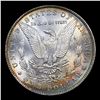 Image 3 : 1886-p Rainbow Toned Morgan Dollar $1 Grades Choice+ Unc
