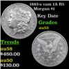 Image 1 : 1883-s vam 1A R5 Morgan Dollar $1 Grades Select AU