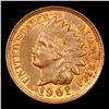 Image 2 : 1901 Indian Cent 1c Grades Select Unc RB