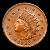 Image 2 : 1863 Indian F-NY-630-AL-1a R3 Civil War Token 1c Grades Unc Details
