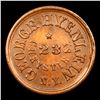Image 3 : 1863 Indian F-NY-630-AL-1a R3 Civil War Token 1c Grades Unc Details
