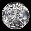 Image 2 : 1942-p Walking Liberty Half Dollar 50c Grades GEM+ Unc
