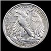Image 3 : 1938-d Walking Liberty Half Dollar 50c Grades AU, Almost Unc