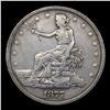 Image 2 : 1877-p Trade Dollar $1 Grades AU Details