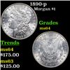 Image 1 : 1890-p Morgan Dollar $1 Grades Choice Unc