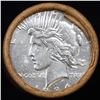 Image 2 : ***Auction Highlight*** Full solid Date Peace silver dollar roll, 20 coin 1934 & 'P' Ends (fc)