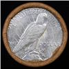 Image 3 : ***Auction Highlight*** Full solid Date Peace silver dollar roll, 20 coin 1934 & 'P' Ends (fc)