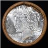 Image 2 : ***Auction Highlight*** Full solid date 1922-p Uncirculated Peace silver dollar roll, 20 coins (fc)