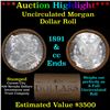 Image 1 : ***Auction Highlight*** 1891 & CC Uncirculated Morgan Dollar Shotgun Roll (fc)