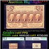 Image 1 : ***Auction Highlight*** PCGS 1862 US Fractional Currency 25c First Issue fr-1280 Thomas Jefferson Gr