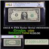 Image 1 : PCGS 1963A $1 FRN Radar Serial #03944930 Graded vf20 By PCGS
