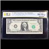 Image 2 : PCGS 1969D $1 FRN Philidelphia, PA Mint Error Misalingment Error Graded au58 PPQ By PCGS