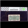Image 3 : PCGS 1870's US Fractional Currency 15¢ Fourth Issue Fr-1271 Graded au50 PPQ By PCGS