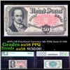 Image 1 : PCGS 1870's US Fractional Currency 50c Fifth Issue fr-1381 Graded au58 PPQ By PCGS