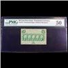 Image 2 : 1863 US Fractional Currency 50¢ First Issue Fr-1311 Washington Rare perf Edges W/O Monigram Graded a