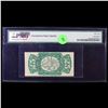 Image 3 : US Fractional Currency 25c Third Issue fr-1294 Bust of Wm Fessenden Green Rev Graded cu64 By PMG