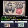 Image 1 : 1875 US Fractional Currency 10c Fifth Issue fr-1266 Short Key Graded cu64 EPQ By PMG