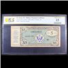 Image 2 : PCGS Military Payment Certificate (MPC) Series 472 $5 Key To Series Graded f15 By PCGS