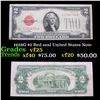 Image 1 : 1928G $2 Red seal United States Note Grades vf+