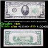 Image 1 : **Star Note** 1934A $20 Green Seal Federal Reserve Note Grades vf+