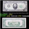 Image 1 : **Star Note** 1934A $20 Green Seal Federal Reserve Note Grades vf+