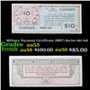 Image 1 : Military Payment Certificate (MPC) Series 461 $10 Grades Select AU
