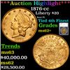 ***Auction Highlight*** 1876-cc Gold Liberty Double Eagle $20 Graded Select Unc By SEGS (fc)