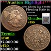 ***Auction Highlight*** 1794 Liberty Cap S-46 R3 Flowing Hair large cent 1c Graded vf30 By SEGS (fc)