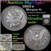 ***Auction Highlight*** 1893-s Morgan Dollar $1 Graded au55+ By SEGS (fc)