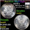 ***Auction Highlight*** 1879-s Morgan Dollar $1 Graded ms66+ By SEGS (fc)