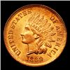 Image 2 : ***Auction Highlight*** 1869/69 FS-301 S-3 Indian Cent 1c Graded Gem+ Unc RD By SEGS (fc)