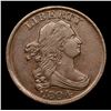 Image 2 : ***Auction Highlight*** 1804 C-13 Draped Bust Half Cent 1/2c Graded au55 By SEGS (fc)