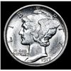 Image 2 : ***Auction Highlight*** 1917-s TOP POP! Mercury Dime 10c Graded ms67 By SEGS (fc)