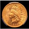 Image 2 : ***Auction Highlight*** 1908-s TOP POP! Indian Cent 1c Graded ms67 rd By SEGS (fc)